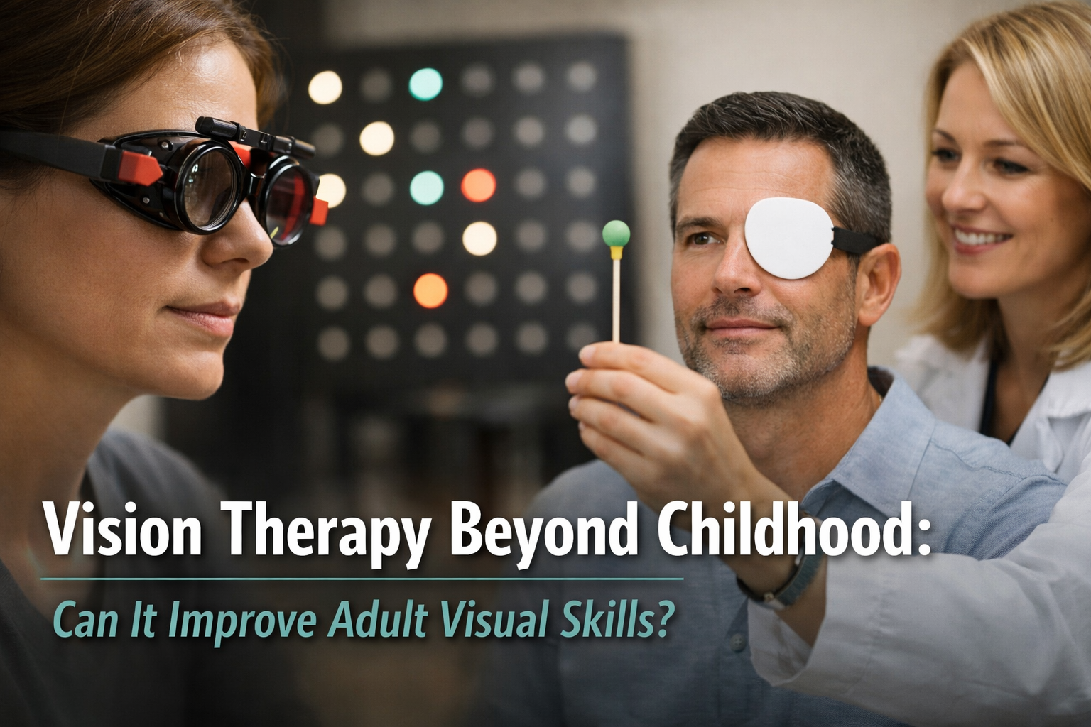 Vision Therapy for Adults | Eye Coordination Treatment | Samyak Eye Care